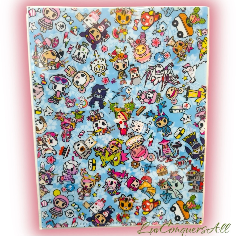 Tokidoki Kawaii All Stars Characters File Folder
